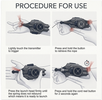 Spider Web Shooter Launcher