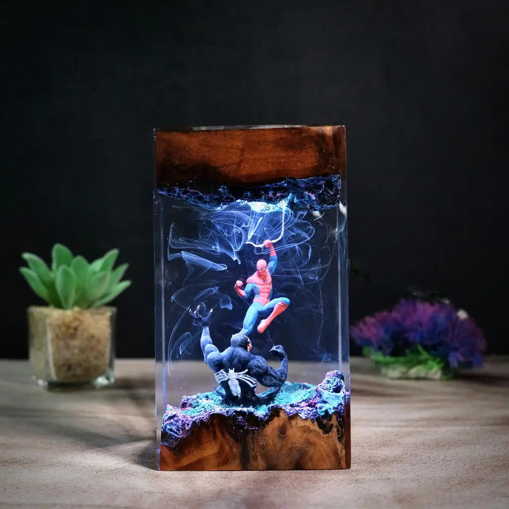 Marvel Spider-Man Resin Lamp