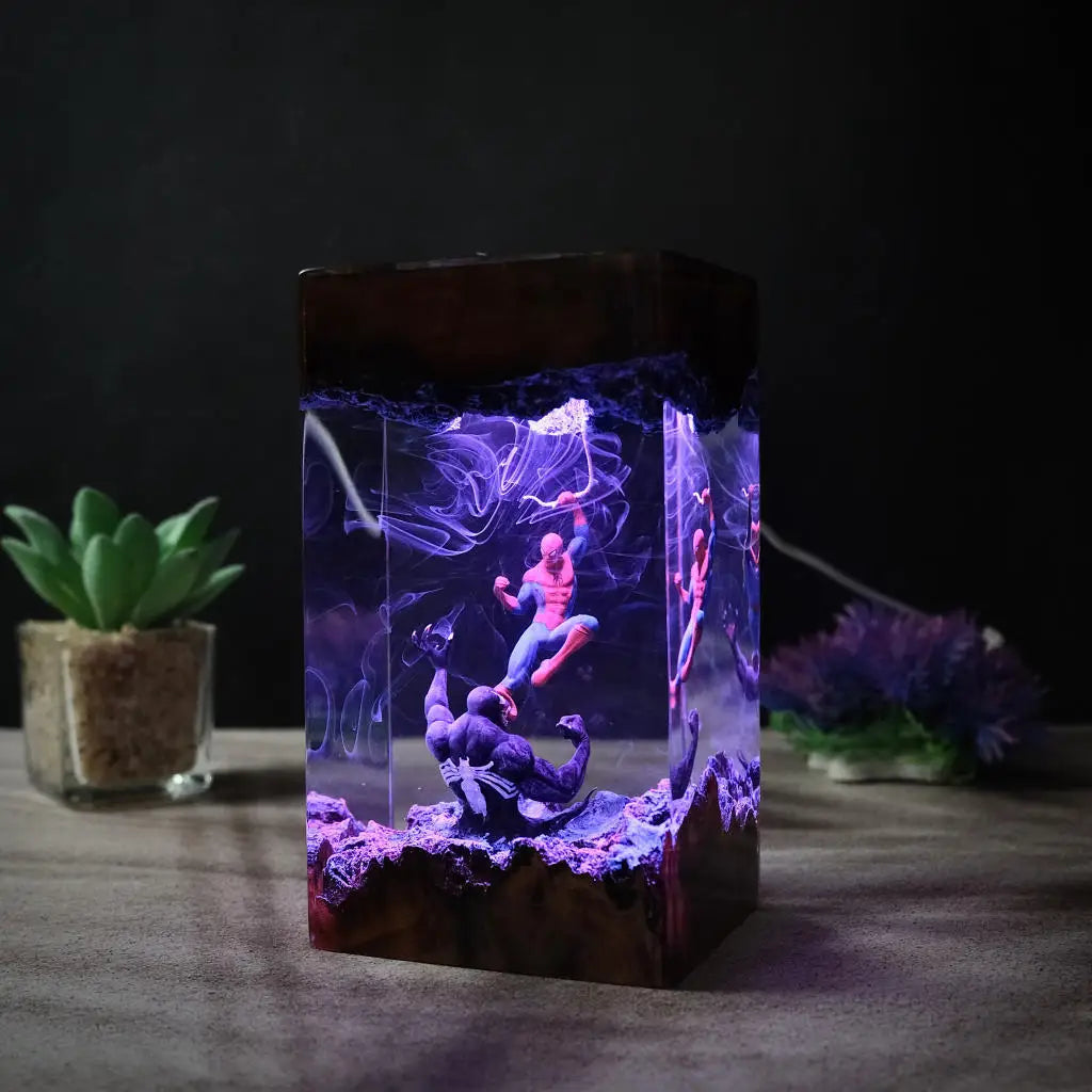 Marvel Spider-Man Resin Lamp
