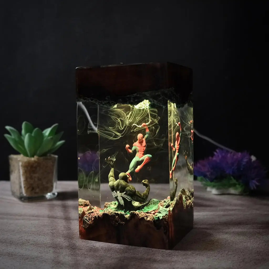 Marvel Spider-Man Resin Lamp